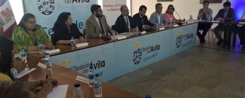 La Diputación de Ávila defiende en la Mesa del Transporte la necesidad de adecuar los servicios a las circunstancias del medio rural