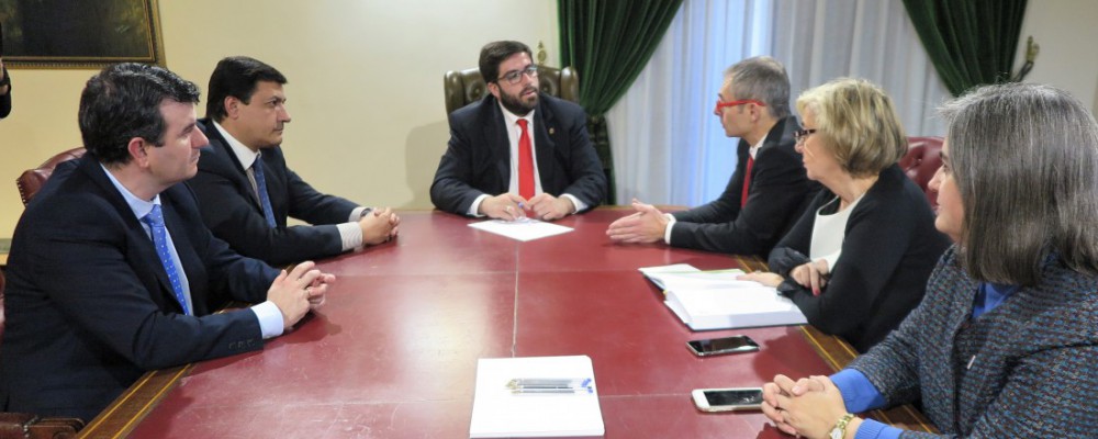 La Diputación Provincial y la Universidad de Salamanca expresan su voluntad de colaboración para potenciar proyectos en Ávila