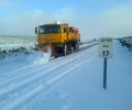 Foto de El dispositivo de vialidad invernal de la Diputación de Ávila actúa en una treintena de carreteras de la provincia afectadas por nieve
