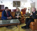 Foto de El presidente de la Diputación de Ávila recibe al nuevo comisario jefe provincial de la Policía Nacional