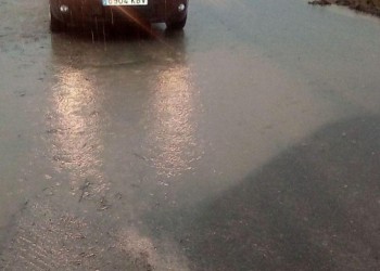 La Diputación de Ávila actúa en tres carreteras de la provincia afectadas por las fuertes lluvias (2º Fotografía)