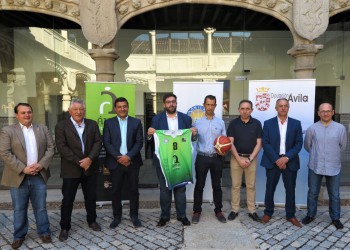 La Diputación Provincial renueva su patrocinio con el Óbila Club de Basket a través de la marca colectiva Ávila Auténtica (2º Fotografía)