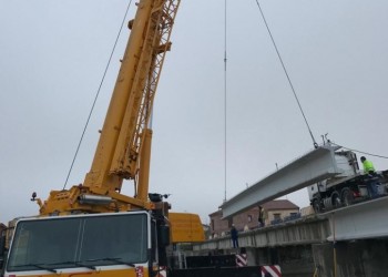 La Diputación de Ávila ejecuta obras de ampliación del puente de acceso al municipio de El Fresno, en la carretera AV-P-402 (2º Fotografía)