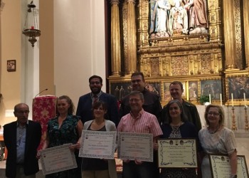 El presidente de la Diputación de Ávila, nombrado Hermano Honorífico de la Cofradía del Santísimo Cristo de los Afligidos (2º Fotografía)