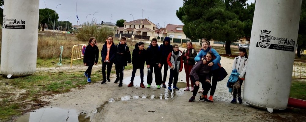 El Tiemblo, Arévalo y Natrávila acogen a casi 350 niños en la jornada de Juegos Escolares de la Diputación