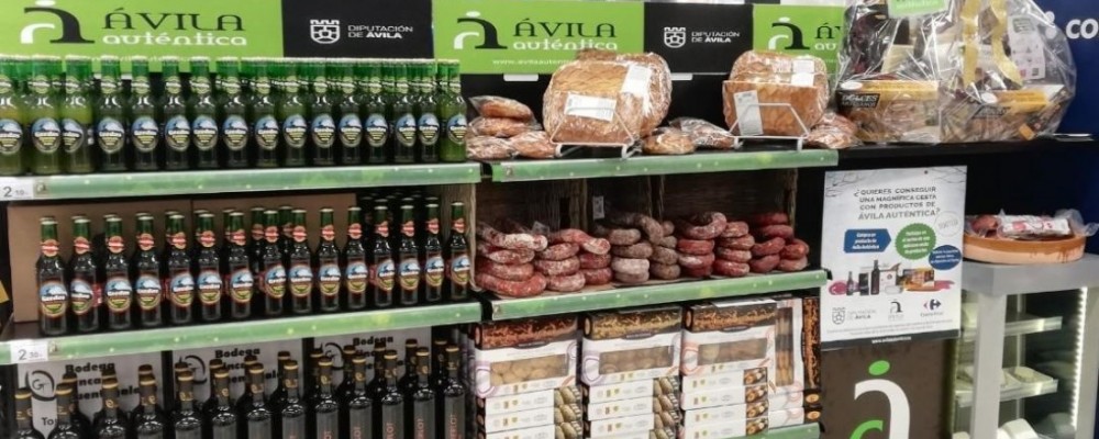 Ávila Auténtica difunde los productos de calidad de la provincia con una promoción especial y un sorteo en el supermercado Carrefour
