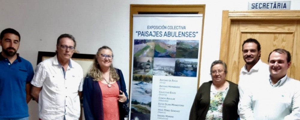 'Paisajes abulenses' llega a Martiherrero con la obra de prestigiosos autores españoles sobre Ávila