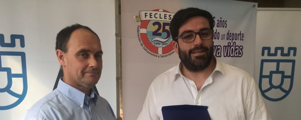 La Diputación de Ávila recibe la distinción de la Federación de Salvamento y Socorrismo de Castilla y León por la difusión de esta actividad entre escolares