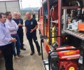 Foto de El diputado responsable de Protección Civil visita a las agrupaciones y a los bomberos voluntarios de Arenas y Sotillo