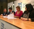 Foto de La Diputación firma un convenio de colaboración con la Asociación de Familiares de Enfermos de Alzheimer de Ávila