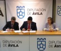 Foto de La Diputación de Ávila firma un convenio de colaboración con la Hermandad de Donantes de Sangre para la realización de charlas informativas