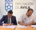 Foto de La Diputación firma un convenio de colaboración con Birding Ávila para la celebración de la II Feria Ornitológica de Castilla y León