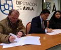 Foto de Convenio entre la Diputación y la Federación de Jubilados y Pensionistas de Ávila para talleres de gimnasia de mantenimiento en municipios de menos de 20.000 habitantes