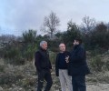 Foto de El presidente de la Diputación de Ávila ofrece el apoyo de la institución a los municipios afectados por el incendio de Villafranca de la Sierra