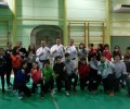 Foto de Los hermanos Egea acercan la práctica del kárate a medio centenar de alumnos en los Juegos Escolares de la Diputación de Ávila