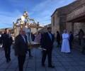 Foto de El presidente de la Diputación de Ávila resalta el valor de las tradiciones en la recuperada fiesta de la Virgen de la Paz en Mengamuñoz