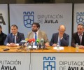 Foto de El presidente de la Diputación destaca el compromiso de la institución provincial con la cultura abulense a través de las becas de investigación de la IGDA