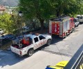 Foto de Las agrupaciones de Protección Civil de Lanzahíta, La Adrada, Casillas y El Hoyo de Pinares, en una nueva visita de José Luis del Nogal