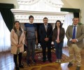 Foto de El presidente recibe a los estudiantes de Enfermería