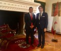 Foto de Carlos García plantea al consejero de Fomento y Medio Ambiente distintas necesidades de Ávila