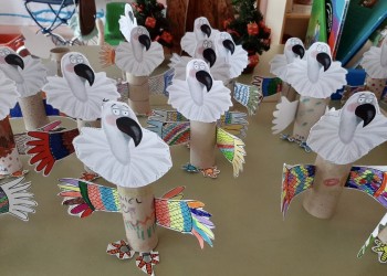 Alumnos de Primaria de la provincia aprenden a reciclar con el ejemplo de las aves carroñeras (3º Fotografía)