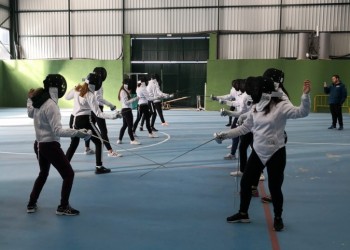 Los Juegos Escolares estrenan jornadas multideporte con la participación de medio centenar de alumnos de la provincia (2º Fotografía)