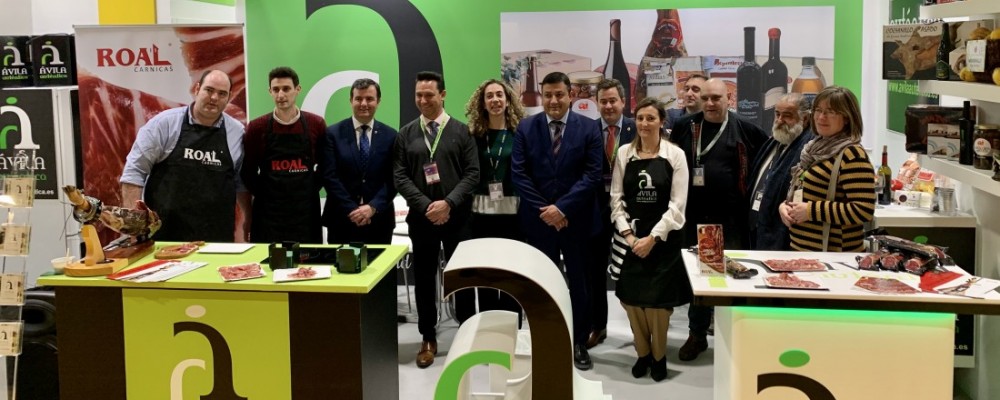 Diecinueve empresas y diez bodegas ya muestran su calidad en Madrid Fusión bajo la marca Ávila Auténtica