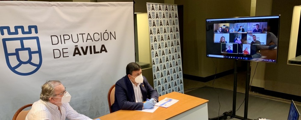 Escenarios de salida y ayudas al turismo, en la reunión telemática entre la Diputación y CONFAE