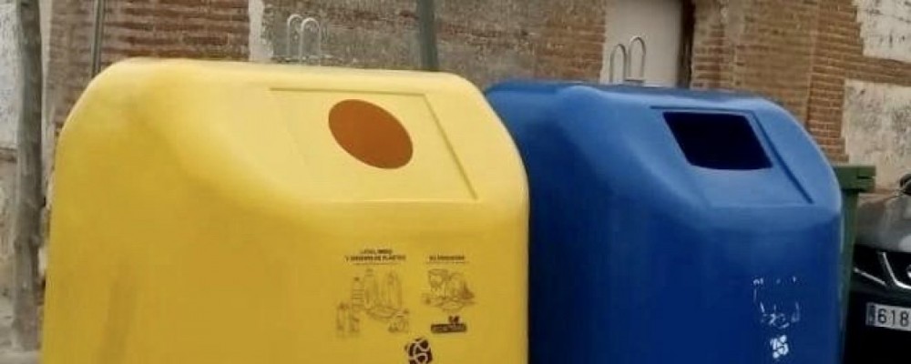 El Consorcio Provincial hace un llamamiento a la población para el buen uso del iglú azul de reciclaje