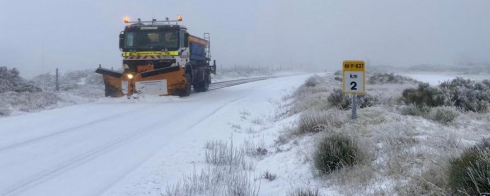 Segunda jornada con el operativo provincial de vialidad invernal activado