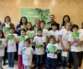 Foto de La Igualdad y las Violencias Invisibles, plasmadas en un folleto por los escolares de Peguerinos