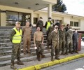 Foto de El Ejército de Tierra desinfecta las instalaciones del Centro Residencial Infantas Elena y Cristina