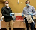 Foto de Empresarios chinos que visitaron Ávila en enero donan más de seis mil mascarillas al Centro Residencial Infantas