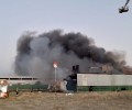 Foto de El incendio en una nave con materiales inflamables obliga a evacuar San Pedro del Arroyo
