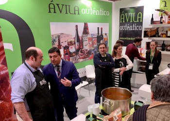 Diecinueve empresas y diez bodegas ya muestran su calidad en Madrid Fusión bajo la marca Ávila Auténtica (4º Fotografía)