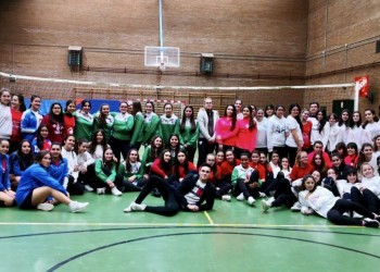 Voleibol y fútbol sala arrancan en Las Navas del Marqués con 150 escolares de toda la provincia (4º Fotografía)