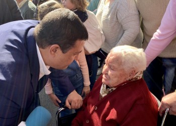 María Varas, vecina de Navaluenga, celebra su 110 cumpleaños con el homenaje de sus vecinos y las instituciones abulenses (3º Fotografía)