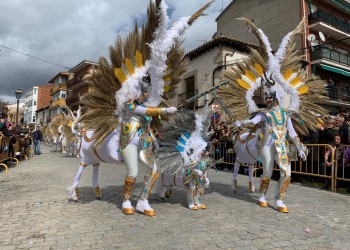 El Domingo de Piñata pone el broche de oro al Carnaval de Cebreros, al que asisten el presidente y trece diputados (4º Fotografía)