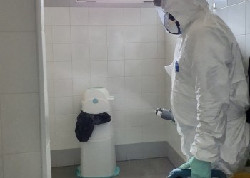 27 higienizaciones de la Diputación para seguir reduciendo la carga viral en espacios públicos y puntos críticos (3º Fotografía)