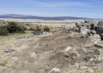 La Diputación multiplica por siete la inversión en la excavación arqueológica del castro de Ulaca (3º Fotografía)