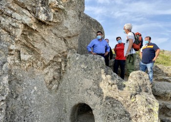 El presidente visita Ulaca: “Daremos continuidad al compromiso con la historia y la cultura vetonas” (4º Fotografía)