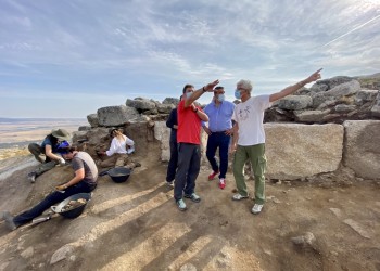 El presidente visita Ulaca: “Daremos continuidad al compromiso con la historia y la cultura vetonas” (2º Fotografía)