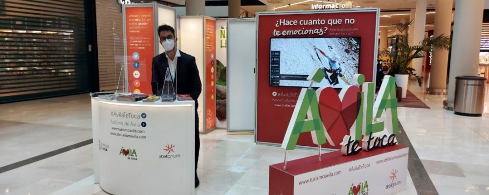 El Centro Comercial Plenilunio de Madrid acoge este fin de semana el estand promocional de Turismo de Ávila