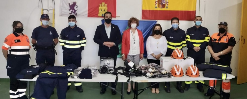 Visita a la Agrupación de Protección Civil y Bomberos Voluntarios de El Tiemblo