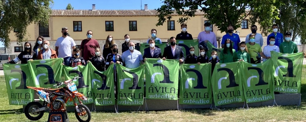 Ávila Auténtica y 33 deportistas abulenses sellan su colaboración para promocionar la marca colectiva de la Diputación