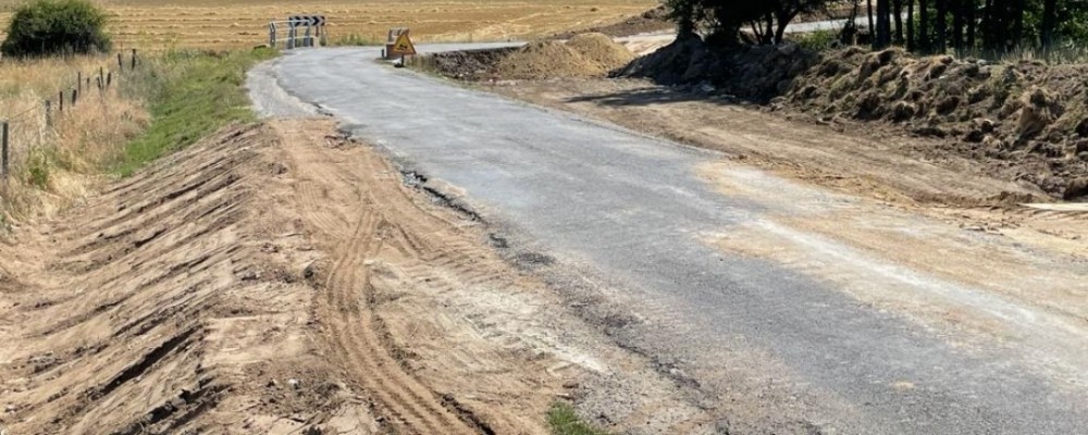 Comienzan las obras de acondicionamiento de la AV-P-503 entre Solosancho y Baterna