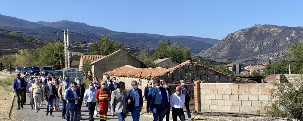 Carlos García agradece “la sensibilidad” del Gobierno para actuar sobre las consecuencias de los incendios