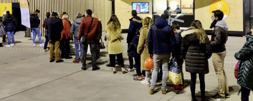 Más de 1.500 personas pasaron por el planetario de la Diputación de Ávila en INTUR