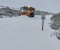 Foto de La nieve caída y la prevista mantienen activado el dispositivo provincial durante todo el día de Año Nuevo