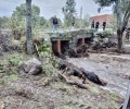 Foto de Más de cien operarios de la Diputación se despliegan para limpiar los destrozos causados por las lluvias